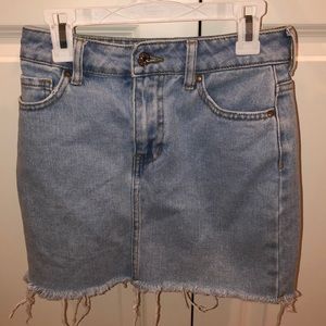 Pacsun Jean Skirt